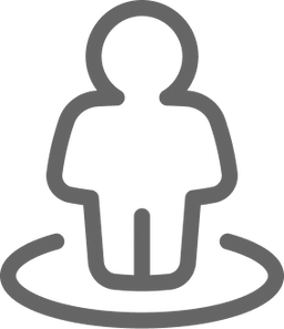 зображення людини у колі